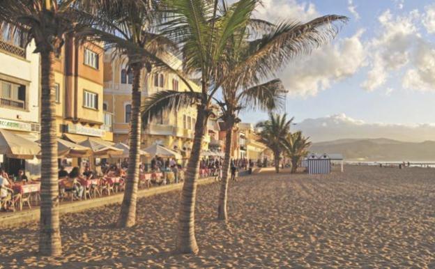 Atico Luxury Vista Mar Las Canteras لاس بالماس دي غران كاناريا المظهر الخارجي الصورة