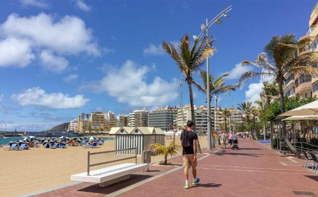 Atico Luxury Vista Mar Las Canteras لاس بالماس دي غران كاناريا المظهر الخارجي الصورة