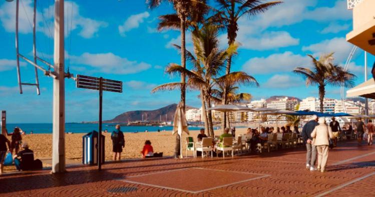 Atico Luxury Vista Mar Las Canteras لاس بالماس دي غران كاناريا المظهر الخارجي الصورة