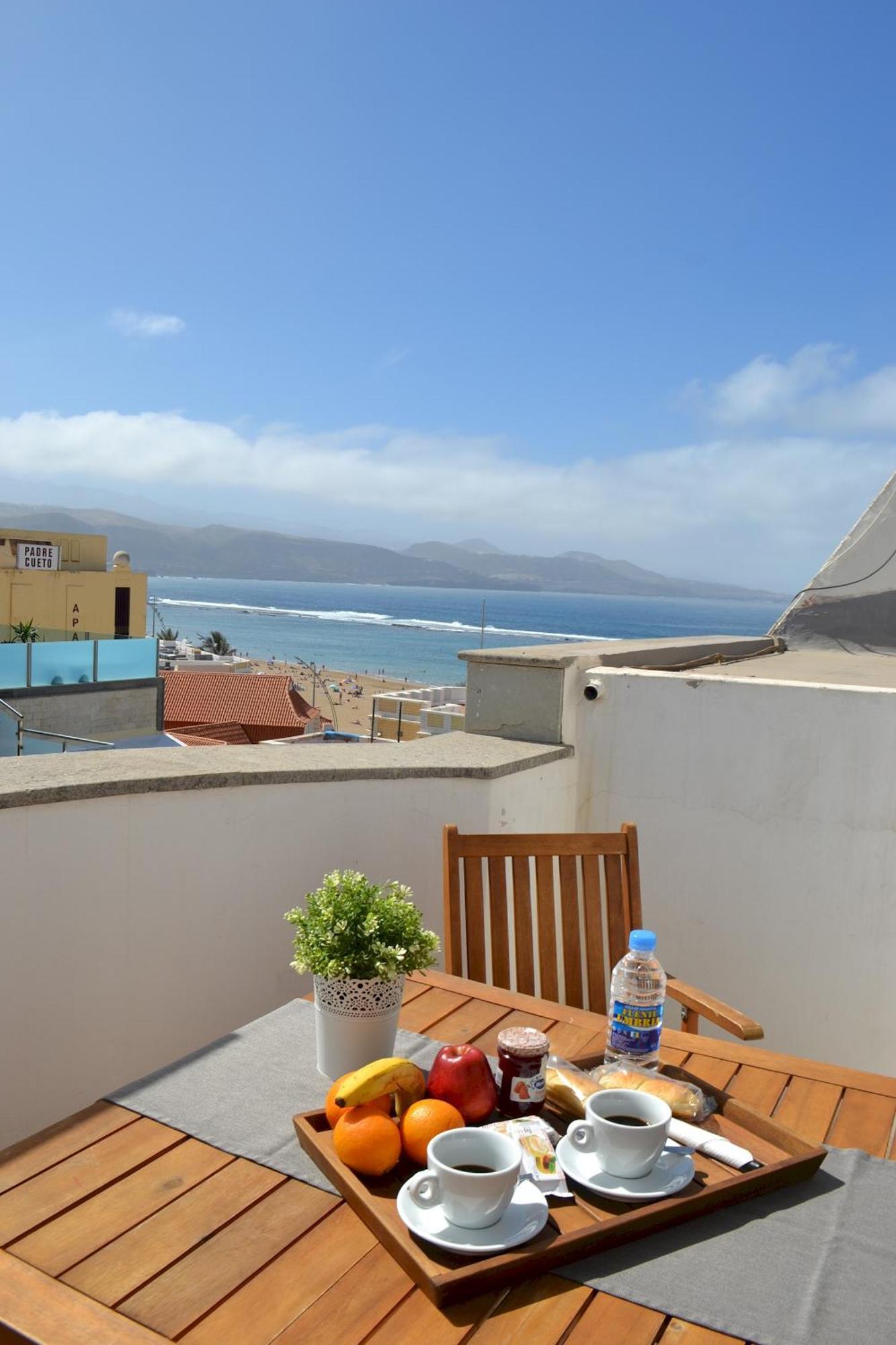 Atico Luxury Vista Mar Las Canteras لاس بالماس دي غران كاناريا المظهر الخارجي الصورة